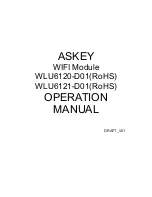 Askey WLU6120-D01 Operation Manual preview