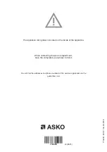 Preview for 48 page of Asko BO4CS2F1-42 Instructions For Use Manual