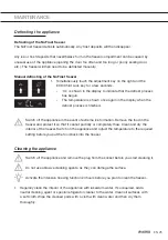 Preview for 25 page of Asko FN31831I Instructions For Use Manual