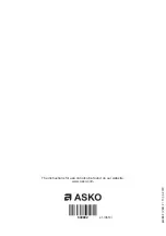 Preview for 32 page of Asko FN31831I Instructions For Use Manual