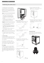 Preview for 8 page of Asko PROFESSIONAL Installation Instructions Manual