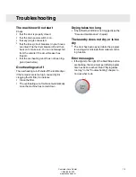 Preview for 15 page of Asko T702 Operating Instructions Manual