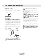 Preview for 22 page of Asko T702 Operating Instructions Manual