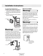 Preview for 24 page of Asko T702 Operating Instructions Manual