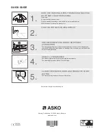 Preview for 32 page of Asko W6984W Operating Instructions Manual