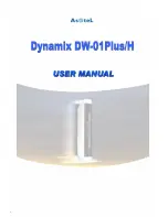 Preview for 1 page of Asotel Dynamix DW-01Plus/H User Manual