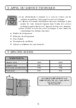 Preview for 43 page of Aspes 5FAC-495 INNF Operating Instructions Manual