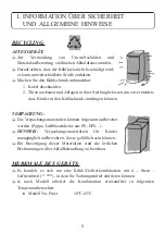 Preview for 59 page of Aspes 5FAC-495 INNF Operating Instructions Manual