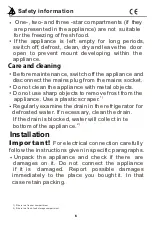 Preview for 34 page of Aspes AC2600FNF User Instruction