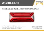 Preview for 1 page of Aspöck Systems AGRILED II Mounting Instruction