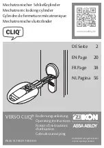 Preview for 1 page of Assa Abloy 1901508 Operating Instructions Manual