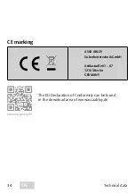 Preview for 34 page of Assa Abloy 1901508 Operating Instructions Manual