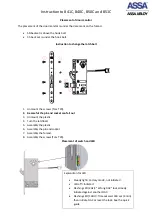 Preview for 2 page of Assa Abloy 841C Instruction