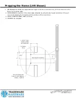 Preview for 3 page of Assa Abloy Adams Rite EX88 Preparation Manual And Installation Instructions