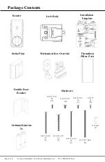 Preview for 3 page of Assa Abloy Aperio Series Installation And Operating Instructions Manual