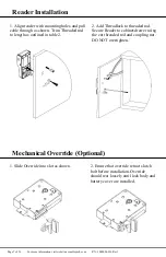 Preview for 7 page of Assa Abloy Aperio Series Installation And Operating Instructions Manual