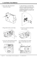 Preview for 8 page of Assa Abloy Aperio Series Installation And Operating Instructions Manual