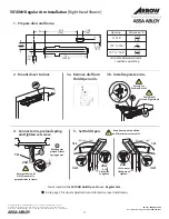 Preview for 3 page of Assa Abloy ARROW 5016NH Quick Start Manual