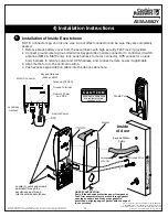 Preview for 10 page of Assa Abloy Corbin Russwin Access 800 Series Installation Instructions Manual