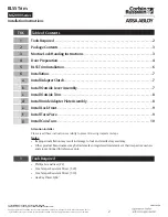 Preview for 2 page of Assa Abloy Corbin Russwin BLSS ML2000 Series Installation Instructions Manual