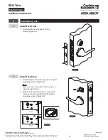 Preview for 9 page of Assa Abloy Corbin Russwin BLSS ML2000 Series Installation Instructions Manual