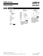 Preview for 8 page of Assa Abloy Corbin Russwin ED5800 Series Installation Instructions Manual