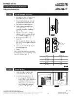 Preview for 8 page of Assa Abloy Corbin Russwin ED7800 Series Installation Instructions Manual