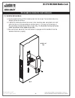 Preview for 20 page of Assa Abloy Corbin Russwin SE LP10 ML20600 Installation Instructions Manual