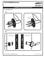 Preview for 23 page of Assa Abloy Corbin Russwin SE LP10 ML20600 Installation Instructions Manual