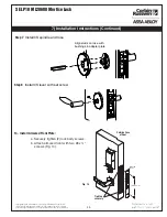 Preview for 25 page of Assa Abloy Corbin Russwin SE LP10 ML20600 Installation Instructions Manual