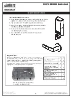 Preview for 26 page of Assa Abloy Corbin Russwin SE LP10 ML20600 Installation Instructions Manual