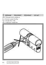 Preview for 60 page of Assa Abloy IKON VERSO CLIQ Operating Instructions Manual