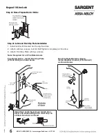 Preview for 8 page of Assa Abloy KP10G77 Installation Instructions Manual