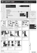 Preview for 2 page of Assa Abloy Lockwood CAVITY LOCK Quick Start Manual