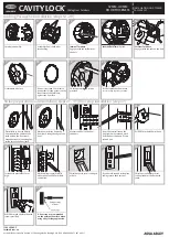 Preview for 3 page of Assa Abloy Lockwood CAVITY LOCK Quick Start Manual