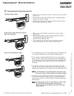 Preview for 19 page of Assa Abloy SARGENT 57 Series Installation Instructions Manual