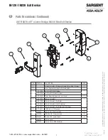 Preview for 7 page of Assa Abloy SARGENT IN120 Wi-Fi Series Installation Instructions Manual