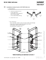 Preview for 13 page of Assa Abloy SARGENT IN120 Wi-Fi Series Installation Instructions Manual