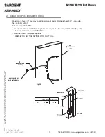 Preview for 14 page of Assa Abloy SARGENT IN120 Wi-Fi Series Installation Instructions Manual