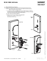 Preview for 15 page of Assa Abloy SARGENT IN120 Wi-Fi Series Installation Instructions Manual