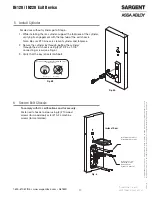 Preview for 17 page of Assa Abloy SARGENT IN120 Wi-Fi Series Installation Instructions Manual