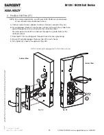 Preview for 22 page of Assa Abloy SARGENT IN120 Wi-Fi Series Installation Instructions Manual