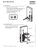 Preview for 23 page of Assa Abloy SARGENT IN120 Wi-Fi Series Installation Instructions Manual