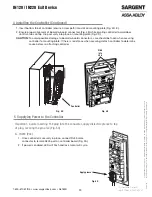 Preview for 29 page of Assa Abloy SARGENT IN120 Wi-Fi Series Installation Instructions Manual