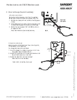 Preview for 9 page of Assa Abloy Sargent V.S2 Installation Instructions Manual