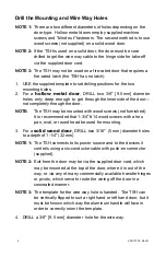 Preview for 4 page of Assa Abloy Securitron EL-TSH-BK Installation And Operation Instructions Manual