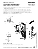 Preview for 15 page of Assa Abloy v.G1 Sargent Installation Instructions Manual