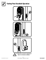 Preview for 23 page of Assa Abloy Yale Assure Lock YRC226 Installation And Programming Instructions