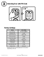 Preview for 31 page of Assa Abloy Yale Assure Lock YRC226 Installation And Programming Instructions