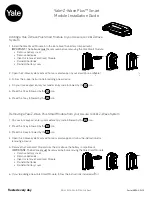 Preview for 36 page of Assa Abloy Yale Assure Lock YRC256-ZW3 Installation And Programming Instructions